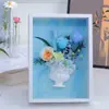 Sonho de Hibisco Flor Eterna Vaso de Flores de Meia Parede Porta-Retrato Arte de Parede Dia do Professor Dia dos Namorados Dia das Mães Temporada de Formatura Presente Atacado