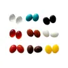Olhos Ovais de Fundo Plano 4*6 Acessórios Nariz Boca Mini Boneca de Pelúcia Olhos de Animal Nariz Oval