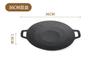 Sartén para acampar al aire libre, placa para barbacoa coreana, estufa de tarjetas, placa para barbacoa, sartén para barbacoa teppanyaki, sartén de piedra maifan para el hogar