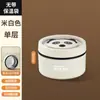 Lancheira Térmica Estilo Japonês Aço Inoxidável 304 Portátil Dupla Camada Redonda Grau Alimentício Caixa de Almoço Presente