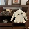 Casaco suéter de inverno para bebê, espessura média