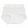 Renda Simples Japonesa Roupa Íntima Feminina Meninas Sem Costura Cintura Média Confortável Cor Sólida Laço Novo Estilo 2026 Calcinha Triângulo