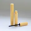 Em Estoque Tubo de Máscara 4,5ml, Líquido para Sobrancelhas, Sérum para Crescimento de Cílios, Frasco de Cola, Embalagem Cosmética Material Amarelo de Cabeça Única
