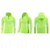 Cortavientos con Protección Solar Ligero para Correr y Deportes de Otoño e Invierno para Hombre y Mujer, Sudadera con Cremallera Casual para Exteriores de Manga Larga, Chaqueta de Secado Rápido al por Mayor