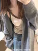 Colete Térmico de Lã com Forro de Fleece Outono e Inverno Colete Feminino com Bojo Roupa Externa Camiseta Íntima Roupa Íntima de Aquecimento