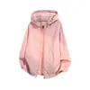 Chaqueta deportiva exterior con capucha para primavera y otoño, cortavientos de trabajo para hombre, chaqueta deportiva negra con protección solar, personalizable