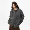 Suéter cárdigan retro estilo Old Money para hombre y mujer Otoño Invierno Holgado Casual Estilo Perezoso Felpa Versátil Prendas de punto Abrigo de punto Moderno