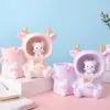 Adornos de Escritorio Creativos Bella Coneja Portalápices Lámpara Almacenamiento Decoración Regalo para Amigos Decoración del Hogar Regalo para Estudiantes Venta al por Mayor