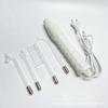 Instrumento de Belleza de Alta Frecuencia de Punto Transfronterizo Instrumento de Electroterapia Facial Varilla de Electroterapia Peine Portátil Punto de Fábrica Multicabezal