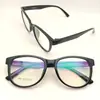 Danyang Gafas Venta Directa Estilo Coreano Marco Negro Grande Marco de Gafas Tr90 para Hombres y Mujeres Transparente Liso Aspecto Adelgazante Marco para Ojos para Hombres