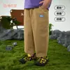 [Proteção Solar] Roupas Infantis de Algodão Calças de Nove Quartos para Meninos Calças de Verão para Meninas Calças com Proteção Solar Classe A Antibacteriano UPF50+