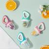Fabricante de Alimentador de Frutas para Bebê Chupeta de Silicone Mordedor para Dentição Mordedor de Frutas e Vegetais Grau Alimentício para Bebê