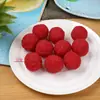 Modelo de Bloque de Fruta Simulada Fresa Plátano Manzana Mango Pitahaya Cubitos Partículas de Kiwi Amarillo Adornos Accesorios de Comida y Juego