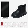 Botas de Cuero para Niñas Snafy 2025 Primavera y Otoño Nuevas para Niños Suela Suave Antideslizante Botas de Algodón Grandes para Bebé