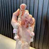 Chaveiro de Acrílico Corrente para Celular com Contas Pingente para Mochila de Estudante Feminina Corrente com Pingente de Diamante Atacado de Pequenos Produtos Yiwu