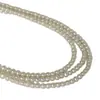 Collar de Plata de Ley S925 Ounihan con Perla Natural Ovalada para Mujer, Estilo Francés, Cadena para Clavícula Versátil y de Alta Gama