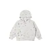 Jaqueta Infantil An Gu Yuan Bao Estilo Outono 2026 Estilo Coreano Jaqueta Divertida com Capuz Infantil para Meninas Blusa Waffle para Bebê