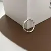Anel Liso em Prata de Lei S925 Anel com Flor Escovada e Zircônia Anel Aberto para Dedo Indicador Feminino de Nicho Alto Padrão Não Desbota Atacado