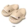 Zapatillas de tiburón genuinas de nueva generación transfronterizas calientes divertidas de la misma celebridad de Internet sandalias de tiburón para pareja para hombres