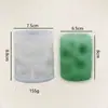 Molde de Silicona para Vela Aromática Columna de Flor de Rosa