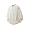 Top Esportivo de Montanha para Primavera ao Ar Livre, Camiseta Solta com Gola Redonda e Design Meio Zíper, Camiseta da Moda