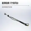 Limpador de para-brisa elétrico 12V24V em aço inoxidável marinho para barcos, iates, lanchas e barcos de pesca
