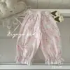 Calças Antimosquito Infantis Ningli Verão Novo Estiloso Calças Lanterna Infantis Roupas Infantis de Verão Calças Casuais Finas para Bebê