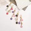 Cadena de Llaves Florcitas Lindas Flor de Cerezo Cadena Colgante para Taza de Agua Bolsa Coche Accesorios Colgantes Cadena de Llaves Colgante