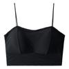 Regata Espartilho de Seda Gelo Espessa Antideslizante Leve para Usar por Cima Bojo Pequeno para Seios Pequenos Alças Finas de Ombro Lindo Decote Costas Roupa Íntima para Encontros de Meninas