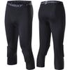Pantalones Ajustados Deportivos Protección de Rodilla Panal Anticolisión Capri Fitness Running Baloncesto Leggings de Alta Elasticidad Protección para Piernas de Hombre