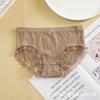 Ropa interior de talla grande pantalones burbuja ropa interior de oxígeno grafeno transpirable cadera sexy encaje cintura de dama bragas mujeres