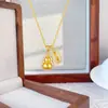 Nuevo Collar con Colgante de Calabaza Vajra Giratorio Tradicional Estilo Chino para Mujer, Modelo Popular de Wei Xue, Colgante de Alta Retención de Color