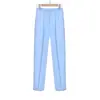 Pantalones de enfermera cintura elástica pantalones gruesos de invierno pantalones de trabajo médico de laboratorio pantalones finos de verano talla grande
