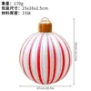 Pelota Navideña Inflable Spot Transfronteriza Decoración de Patio Bola Linterna Nueva Suministros Navideños Luz de Control Remoto Bola de Atmósfera Navideña