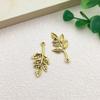 Venta caliente transfronteriza, accesorios de mariposa de oro antiguo mixto, accesorios de pulsera, pendientes colgantes, accesorios de aleación DIY, adornos colgantes.