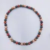 Pulsera Natural de Hierbas Doble Círculo con Cuentas de Fragancia Morada, Hecha a Mano con Técnicas Tradicionales de Medicina China, Artículo Coleccionable de Venta Caliente al por Mayor