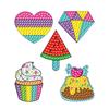 Novos Periféricos de Pintura de Diamante Transfronteiriços: Sereia, Unicórnio, Adesivos de Diamantes Aleatórios de Diamante Completo DIY Infantil