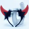 Última pieza de comercio exterior Diadema Halo de Ángel pluma más diadema de Ángel de la lluvia diadema para festival de baile