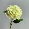 Flores Artificiales con Tacto Realista y Efecto Hidratante, Hortensia para Decoración de Sala de Estar Estilo Europeo, Decoración de Fotografía para el Hogar de Alta Calidad