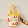 Bolsa portátil para trabalhadores de escritório, bolsa de lona, balde, linda bolsa de almoço portátil, bolsa de saída Baoma
