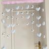 Cortina para Puerta de Perro Corazón Dulce de Dibujos Animados Perro Parchado Estrella Azul Corazón de Niña Atmósfera Linda Decorativa para Puerta de Dormitorio Xuan