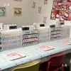 Gabinete de almacenamiento de cuentas, un gabinete por persona, estante de almacenamiento de confianza, caja de herramientas de almacenamiento DIY hecha a mano, estante, tienda de cuentas