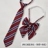 Estilo Universitario Japonés Corbata JK para Mujer Collar de Corbata Camisa a Rayas Color Vino Tinto Lazo Corto Uniforme Escolar Masculino DK