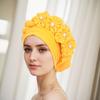Amazon Aliexpress Transfronterizo Nuevo Sombrero de Tres Capas con Trenzas Retorcidas Grandes y Flor Pequeña Pegajosa Sombrero Baotou en Diez Colores en Stock