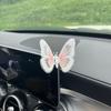 Decoração aromaterapia saída de ar console central carro borboleta móvel enfeites de carro acessórios de carro curativos borboleta criativa