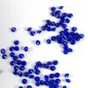 1mm -2mm lapis lazuli redondo pedra bruta gema artificial safira pontiaguda joias com ponto de pedra fábrica atacado