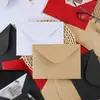 Papel de doble cara de color sólido estilo europeo, sobres estilo occidental, papel kraft, sobres negros para comercio electrónico transfronterizo, al por mayor en stock en Amazon