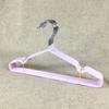 Aço inoxidável Dip plástico non-slip secagem cabideiro cabideiro doméstico sem costura roupas infantis pendurado dip plástico roupas brace atacado