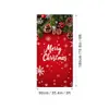 Mais Vendido Internacional da Amazon: Banner de Porta de Natal, Bandeira de Natal Personalizável, Fundo para Fotografia, Decorações de Festa de Inverno