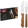 Conjunto Dinâmico de Talheres para Churrasco 12 Peças